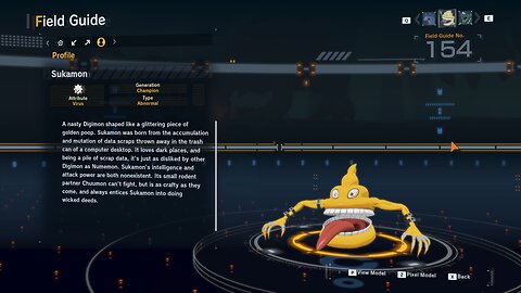 sukamon all digivolution/de-digivolution/profile Digimon Story Time Stranger