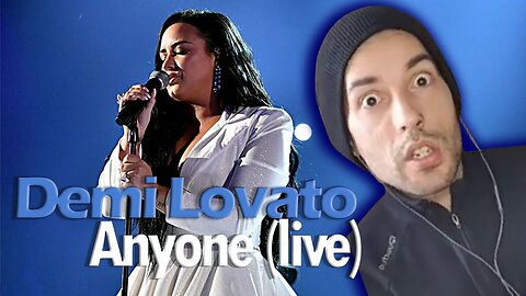 Demi Lovato - Anyone (Grammy's Live) REACTION