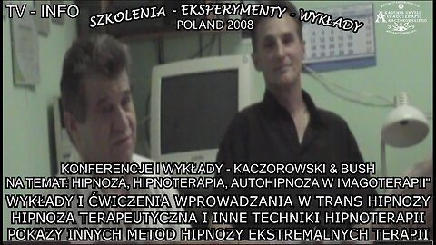 WYKŁADY I ĆWICZENIA WPROWADZANIA W TRANS HIPNOZY. HIPNOZA TERAPEUTYCZNA I INNE TECHNIKI HIPNOTERAPII.