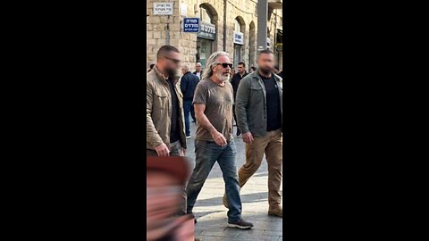 Epstein walking around town. Wth