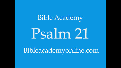 Psalm 21