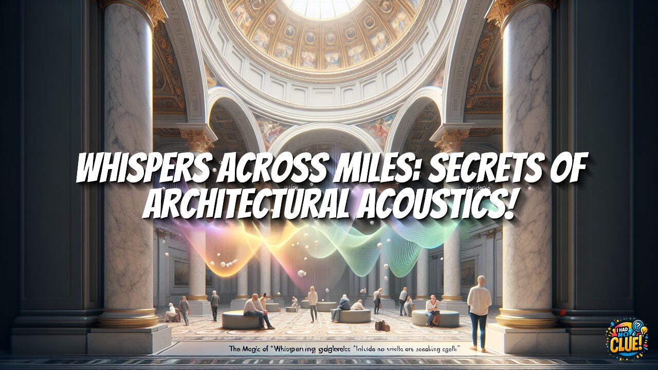 Whispers Across Miles: Secrets of Architectural Acoustics!