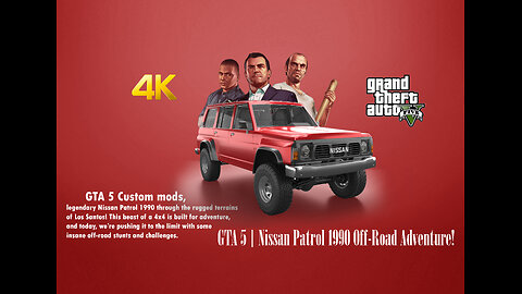 GTA5 5 Nissan patrol 1990 Online Gaming