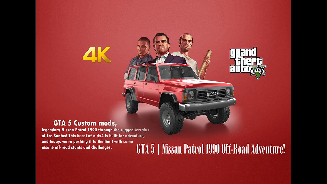 GTA5 5 Nissan patrol 1990 Online Gaming