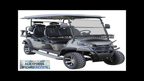 New Fashion OEM Street Legal Hunting Buggy 4 wheel Golf Car 4+2 Review