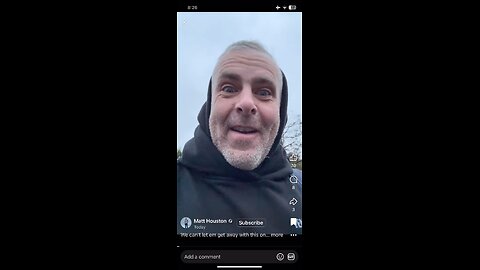 Matt Houston : veteran evicted by bailiffs and police in civil matter