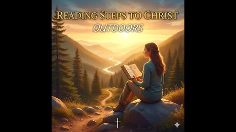 Reading Steps to Christ by Ellen G. White | Outdoor Bible Devotional 🇺🇸