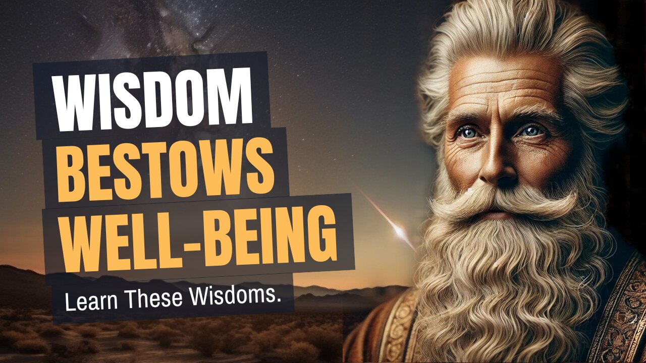 Wisdom grants well-being & moral benefits