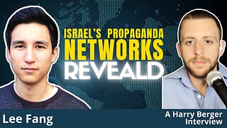 Brave US Journalist UNMASKS Israel's Propaganda-Lobby Complex | Lee Fang