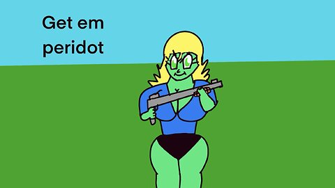 Peridot fighting demons