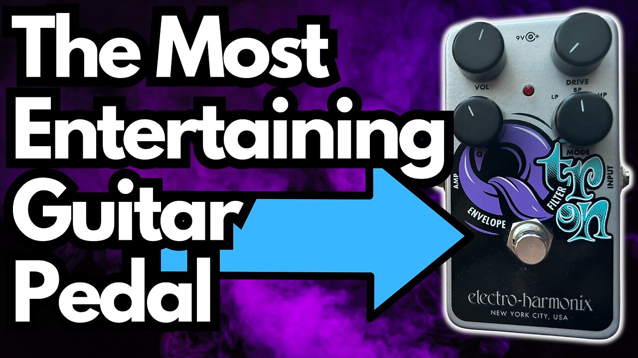 This Guitar Pedal Is TOO Much Fun - (EHX Nano Q-Tron: Demo & Review)