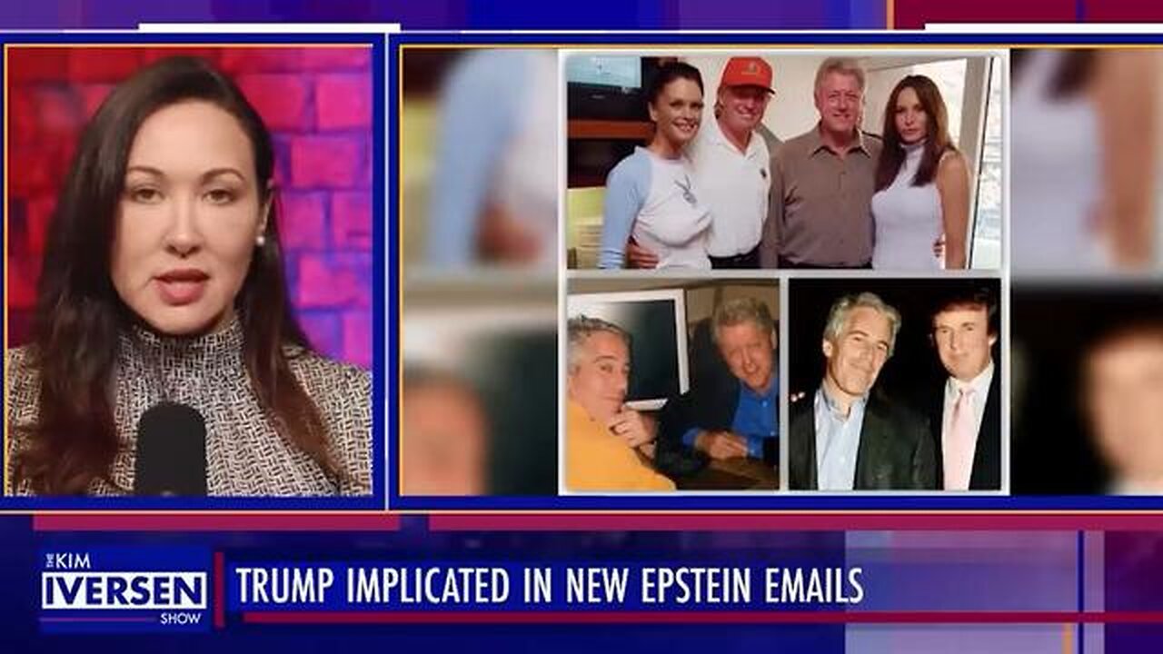 Trump Spent “Hours” With Epstein Victim - Possibly Blackmailed - Kim Iversen