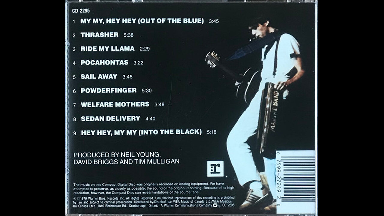 1979 - Neil Young & Crazy Horse - Rust Never Sleeps [FULL ALBUM]