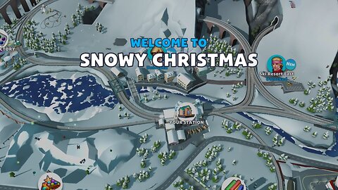 Snowy Christmas Event Train Station 2 gameplay