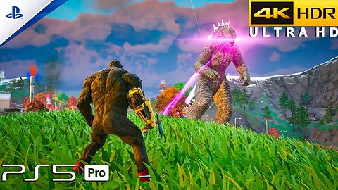 Fortnite (PS5 Pro) 4K 60FPS HDR Gameplay (King Kong)