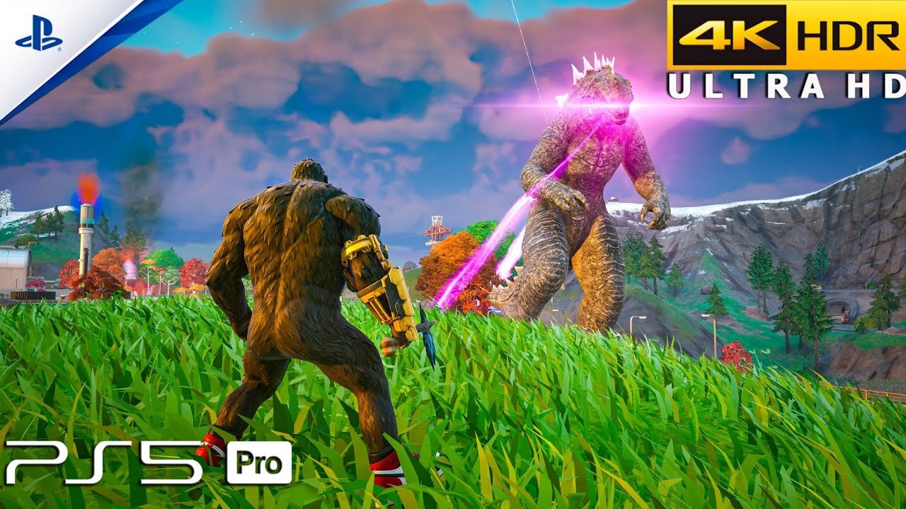 Fortnite (PS5 Pro) 4K 60FPS HDR Gameplay (King Kong)