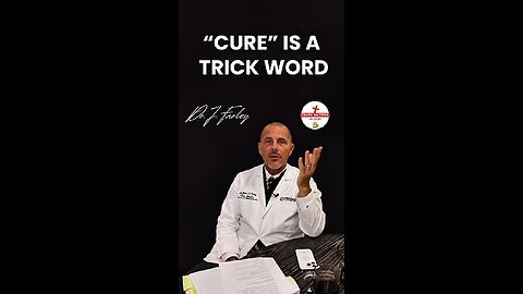Let’s talk about the biggest lie in medicine: “cure.”