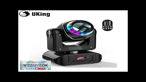 U`King 120W Moving Head Lights 10 Gobos 8 Colors LED Stage Light Review