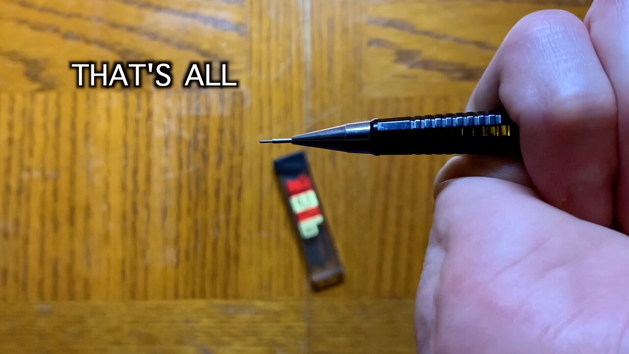 How to Replace the Lead in a 0.5mm Pentel P205 Mechanical Pencil (2024)