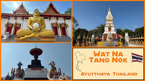 Rare Laos-Style Chedi in Ayutthaya: Hidden Treasure at Wat Na Tang Nok - Thailand 2025