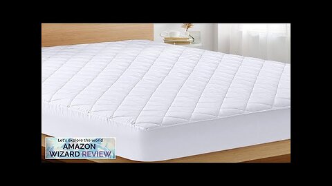 Utopia Bedding Quilted Fitted Mattress Pad (Queen) Elastic Fitted Mattress Protector Review