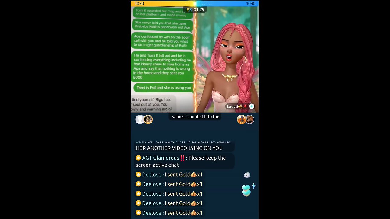 KEVIN READS REGINA TEXT MESSAGES 10/29/25