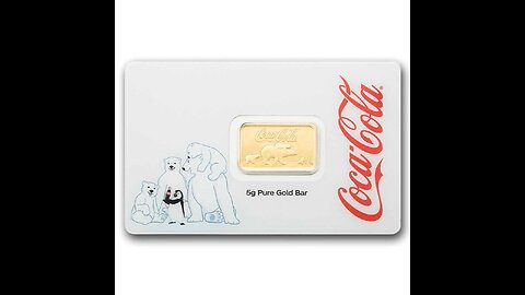 5g Gold Bar – PAMP Coca-Cola® Polar Bear & Friends