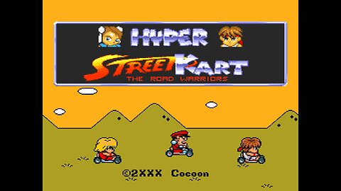 HYPER STREET KART (SNES) (Gameplay - Commentary)