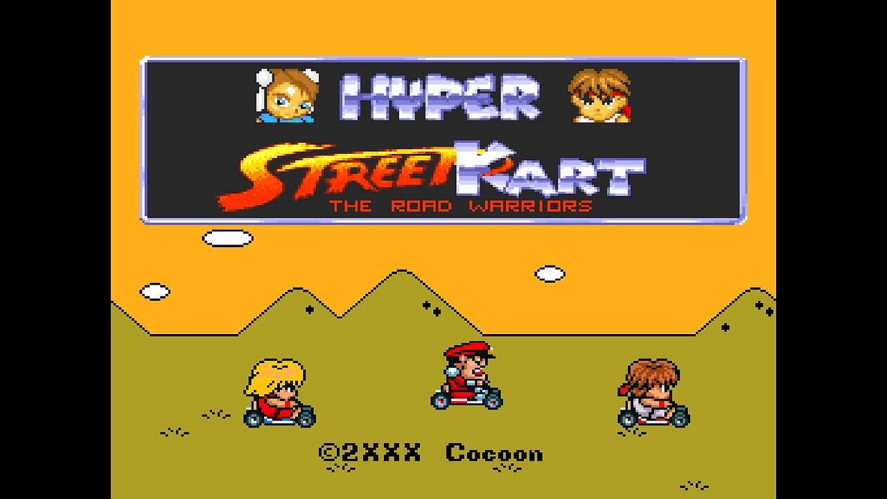 HYPER STREET KART (SNES) (Gameplay - Commentary)