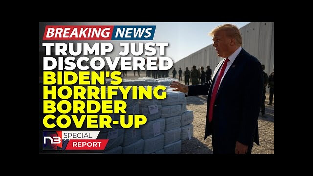 Breaking: The Horrifying Border Numbers Trump's Team Just Discovered That Biden Tried To Hide