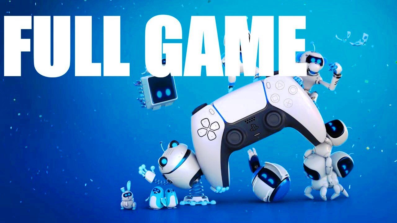 ASTROS PLAYROOM Walkthrough Gameplay Letsplay FULL GAME PS5 Pro No camera No commentary