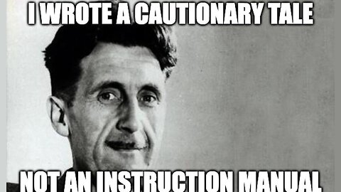 British Pub Gives George Orwell Treatment To Labour's Orwellian Policies