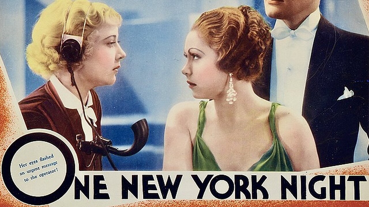 One New York Night (1935 Full Movie) | Comedy/Mystery | Franchot Tone, Una Merkel, Conrad Nagel, Harvey Stephens, Steffi Duna. | Summary: A Wyoming man travels to the big city in hopes of finding a wife, but ends up in the middle of a murder mystery.