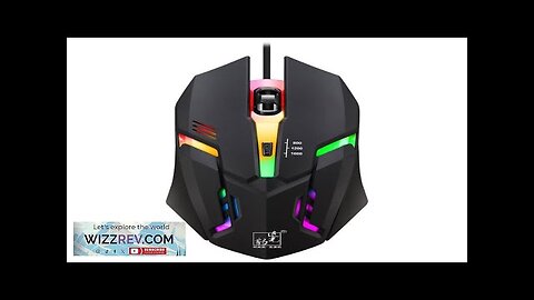 ZGUANGBA K2 Wired Optical Gaming Mouse RGB Light 1600DPI Ergonomics USB Gamer Review