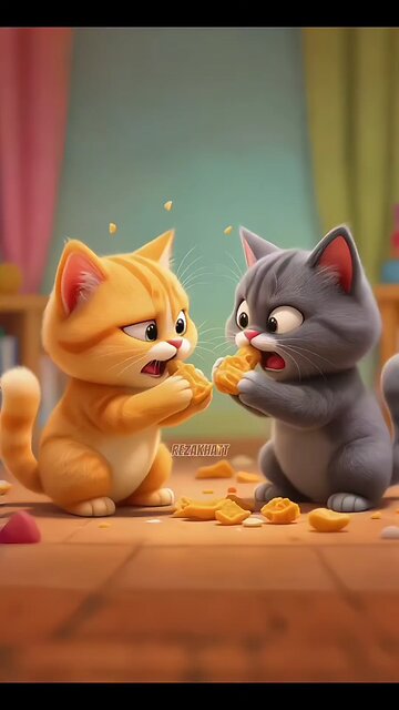 When you just want a snack, but your buddy wants it too!