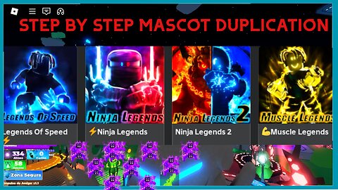 STEP BY STEP MASCOT DUPLICATION