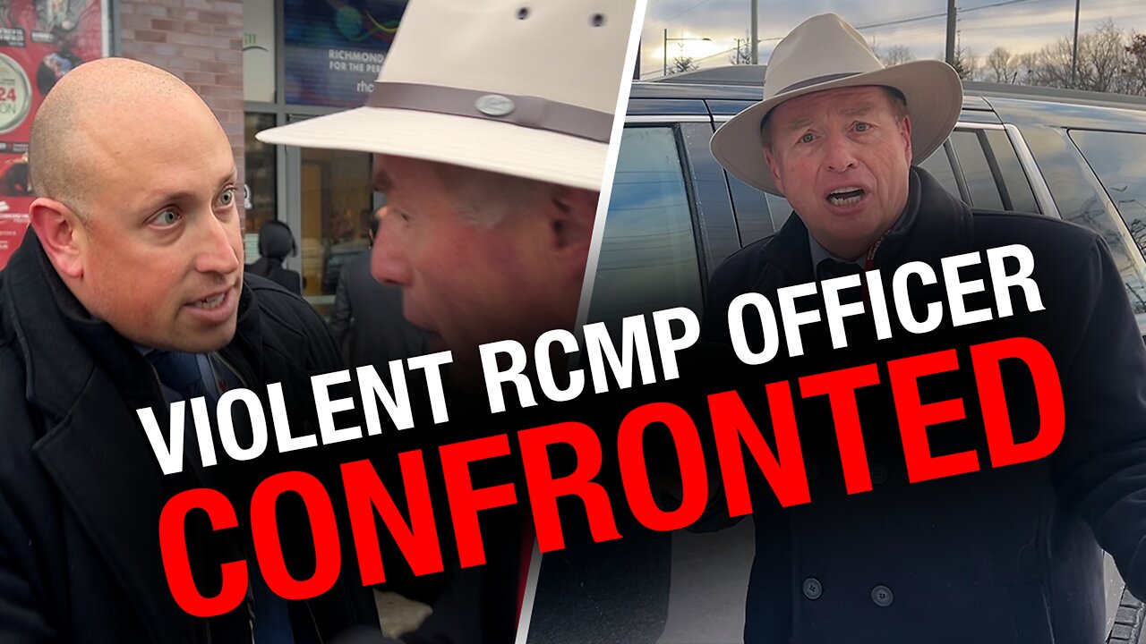 RCMP officer flees from questions, tries to get OPP to arrest David Menzies!