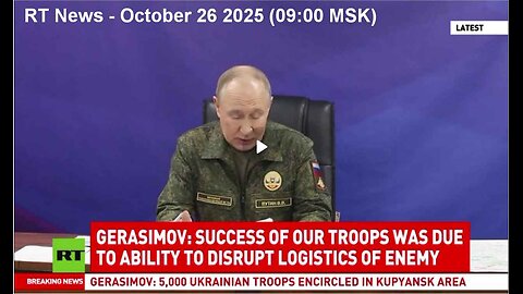 RT News - October 26 2025 (09:00 MSK)