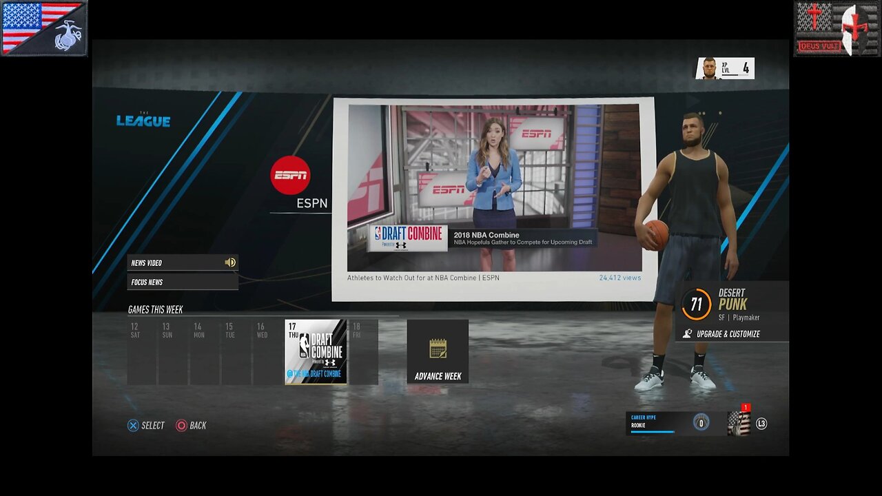 Basket Hoops 2025-2026: NBA Combine {Pre-Draft} (feat. "NBA Live 19: The One Mode") [NA Version]