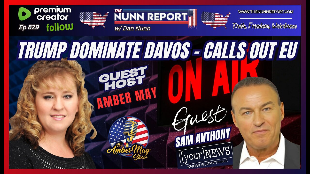 [Ep 829] Trump Dominates Davos | Legacy Media Desperate | Lock up Lemon