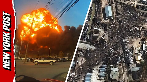 New satellite images show trail of destruction after deadly UPS plane crash