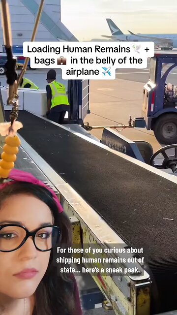 The transport of Human remains.