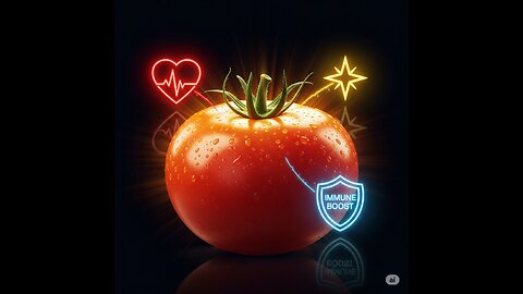 🍅Tomato: Natural Energy Booster Packed with Vitamins & Health Benefits! 💪 #healthboost #energyboost