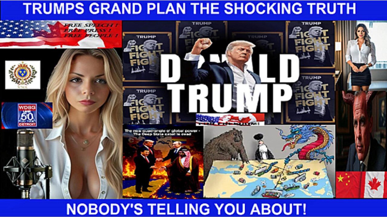 🔥 TRUMPS GRAND PLAN-THE SHOCKING TRUTH! 🔥