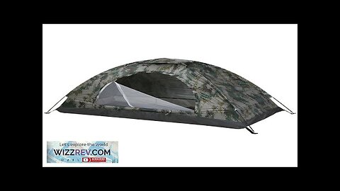 Ultralight Camping Tent Single Layer Portable Tent Anti-UV Coating UPF 30 Review