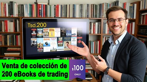 Aprende Trading Como PROFESIONAL Con Esta Colección de 200 E-Books