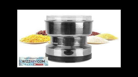 Electric Coffee Grinder for home Nuts Beans Spices Blender Grains Grinder Machine Review