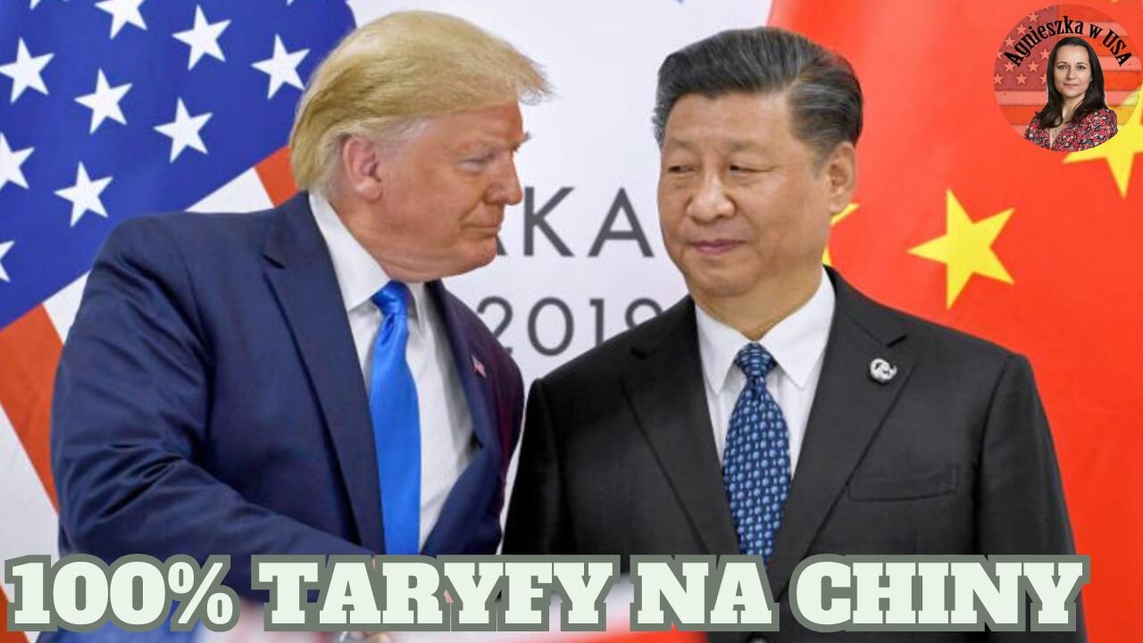 Trump uderza w Chiny! 100% cło i nowe kontrole eksportowe od listopada 2025. CHINY OSZAŁY!