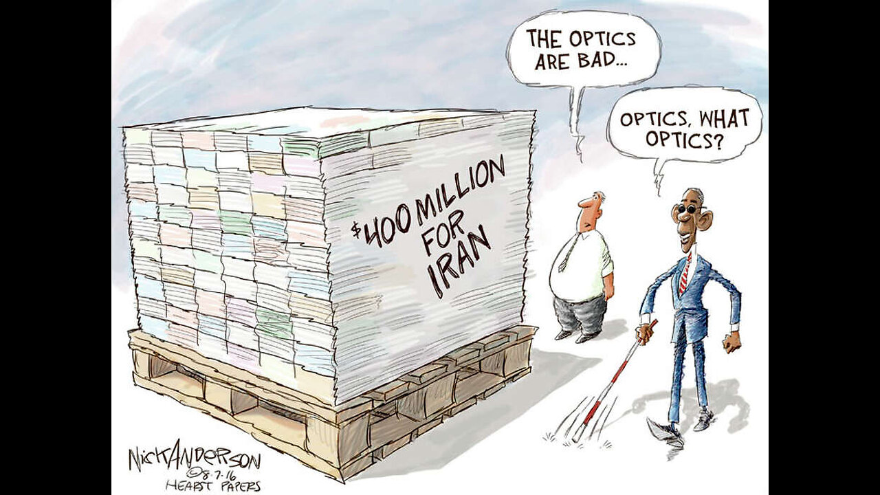 (2016) Obama has $1.7 billion in CASH (US Taxpayer money) loaded onto PALLETS & sent to IRAN!