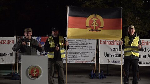 Befreiung der DDR von der BRD-NATO-Okkupation! Auf nach Berlin 9. November 2025!